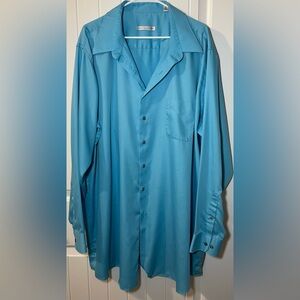 Geoffrey Beene Teal Dress Shirt